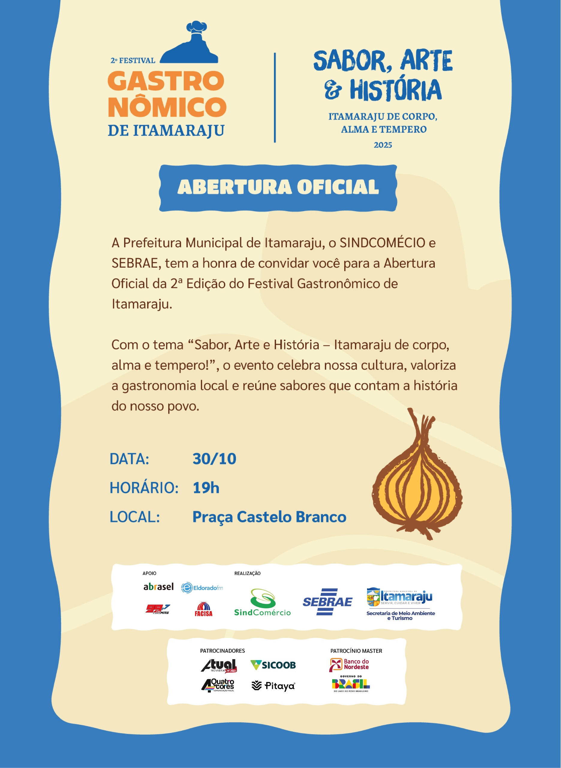 Vem ai o 2º Festival Gastronômico de Itamaraju