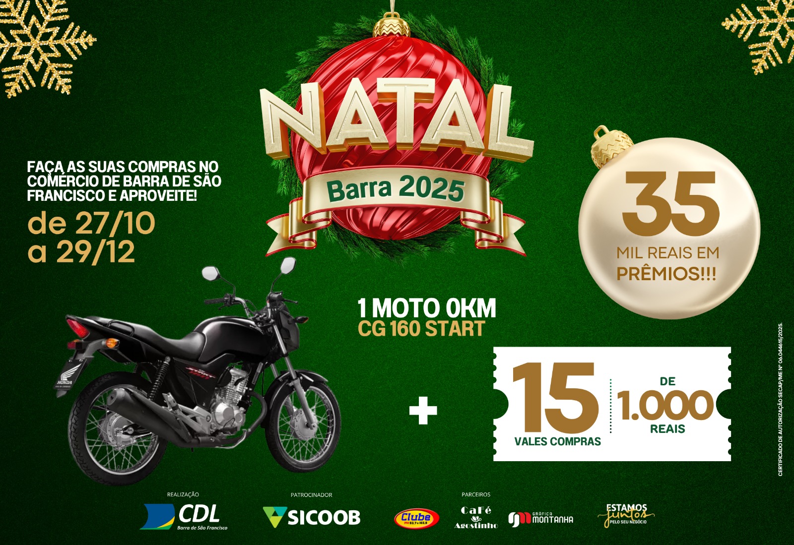 NATAL BARRA 2025 – 24/10 A 29/12