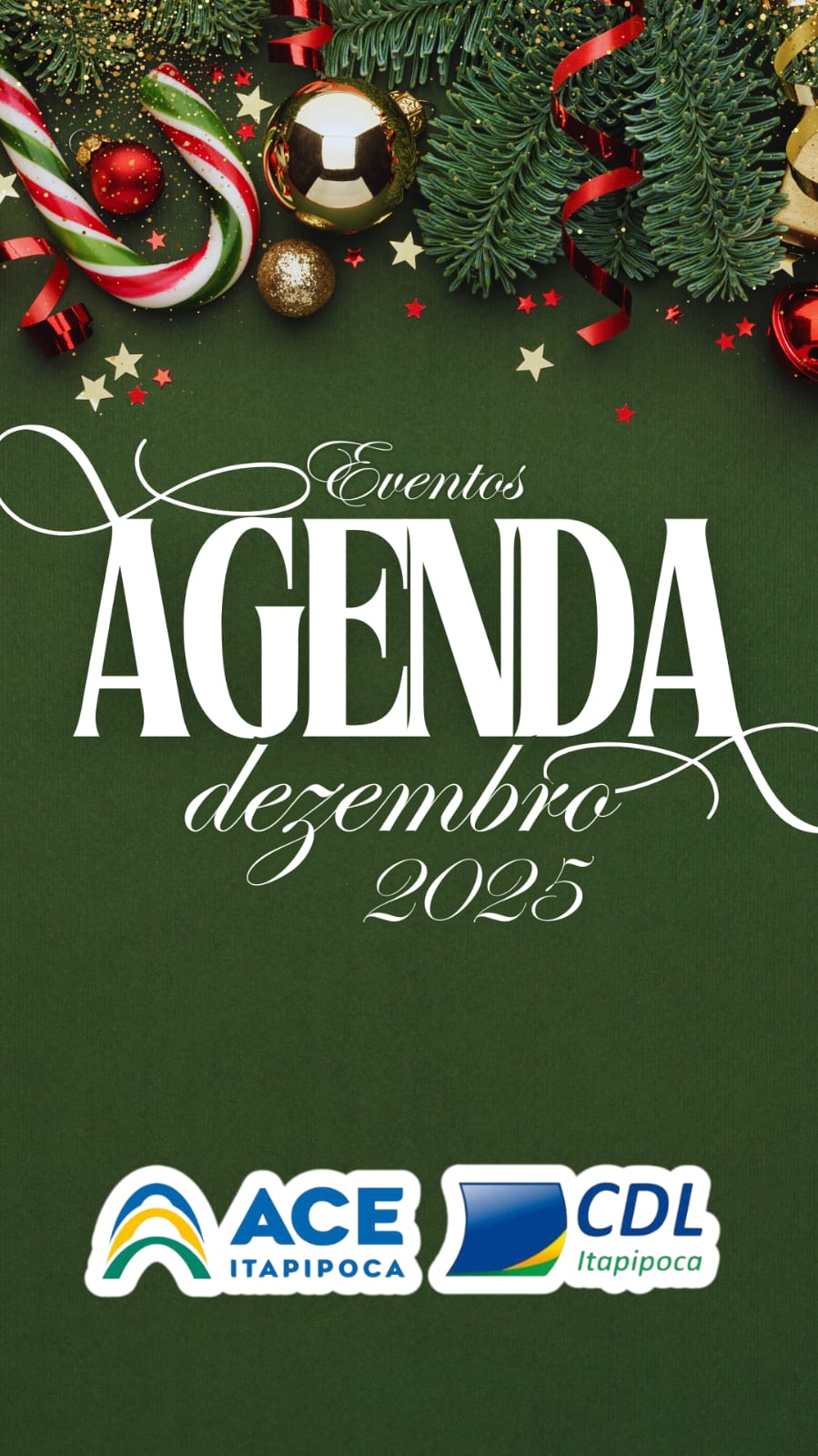 AGENDA DE EVENTOS – DEZEMBRO DE 2025