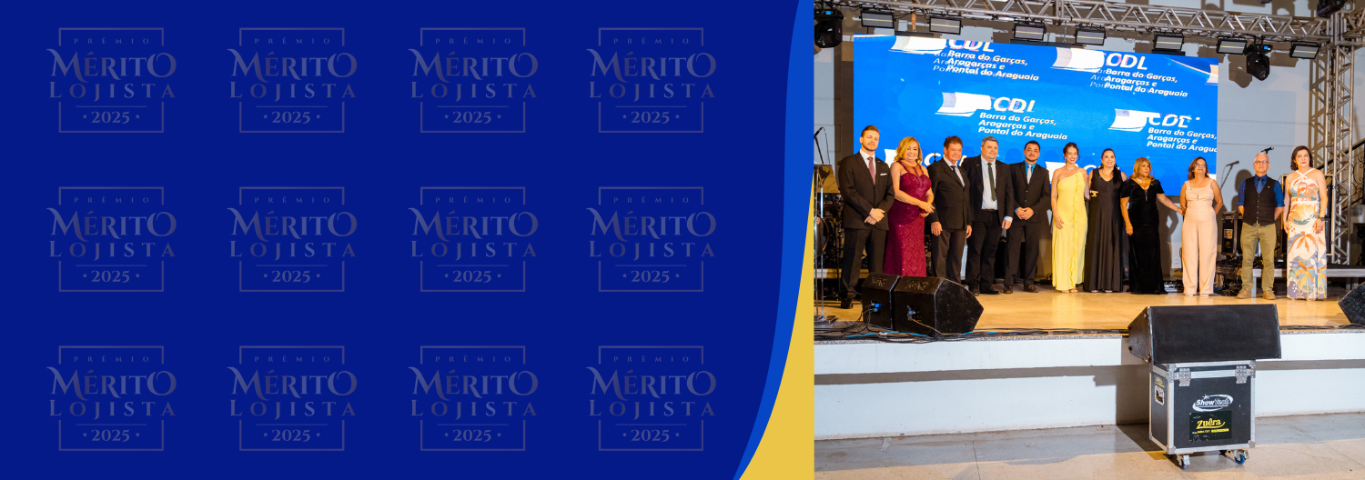 Noite de reconhecimento: Mérito Lojista 2025 destaca a força dos empreendedores da região