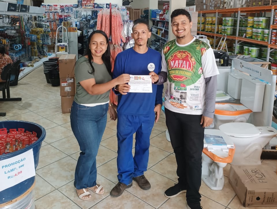 Já começaram as entregas dos prêmios do Natal Show CDL