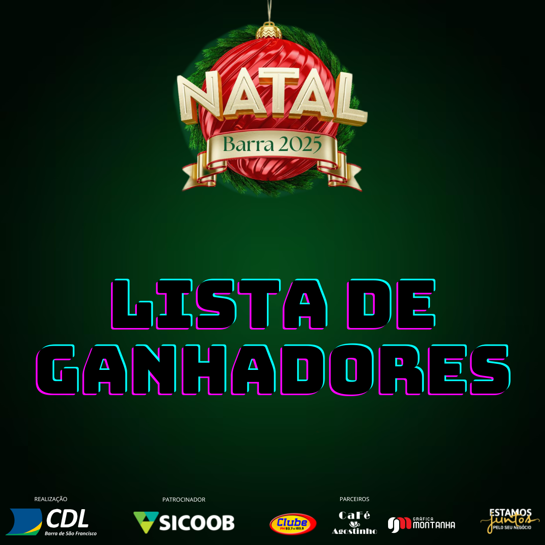 NATAL BARRA 2025 – GANHADORES