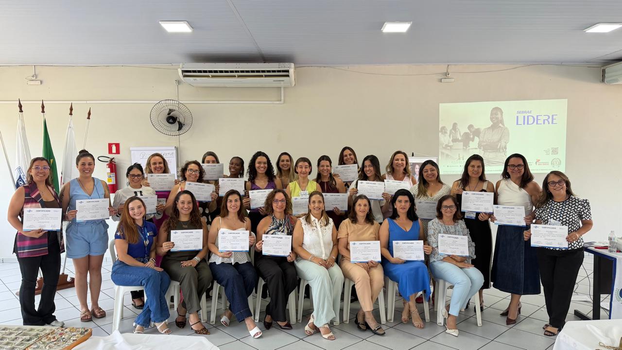 Curso Lidere capacita empreendedoras de Coronel Fabriciano e Timóteo em parceria com o SEBRAE