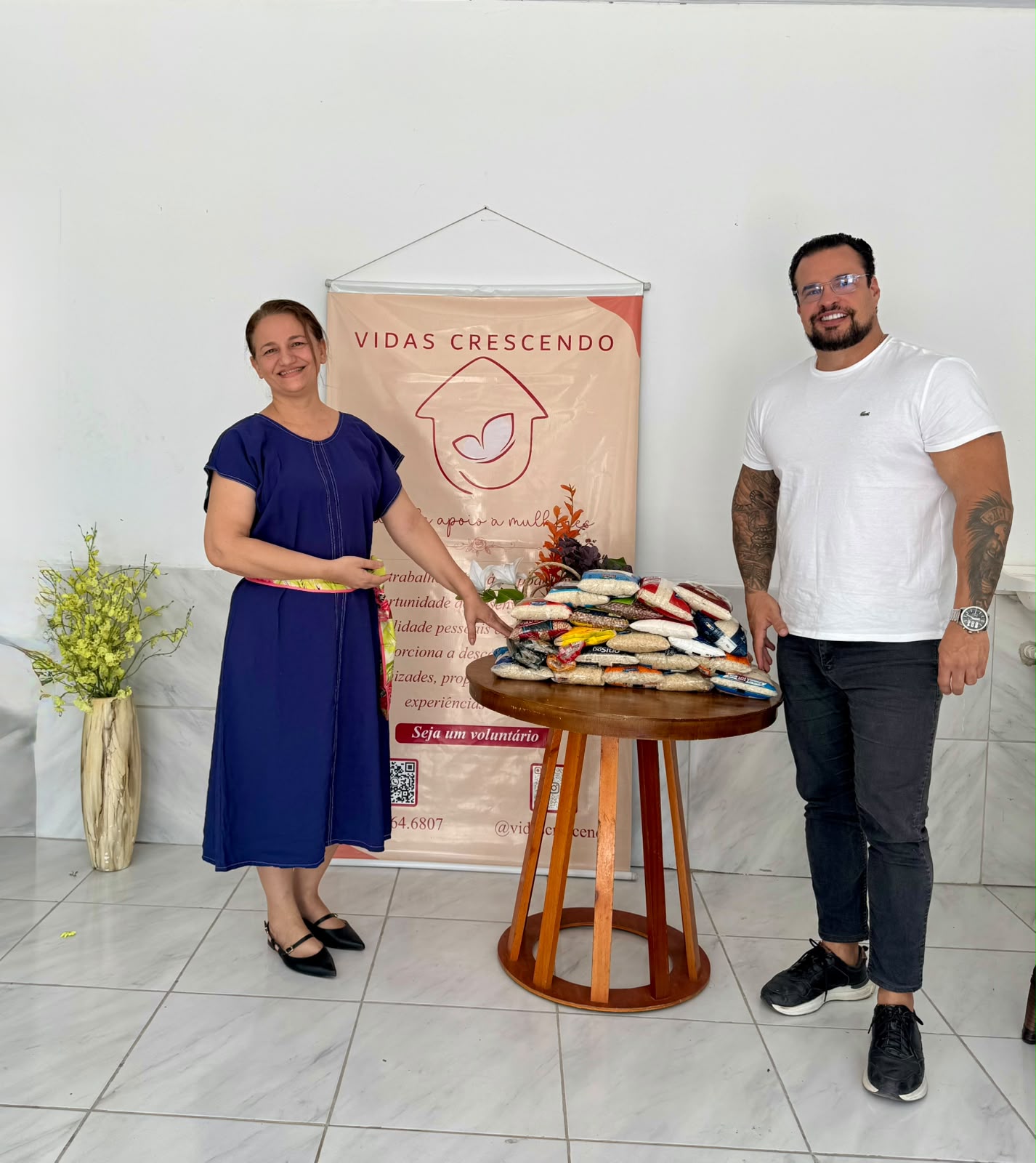 Jornada Integração destina donativos para casa de apoio à mulher em Pindoretama, na Macrorregião Leste