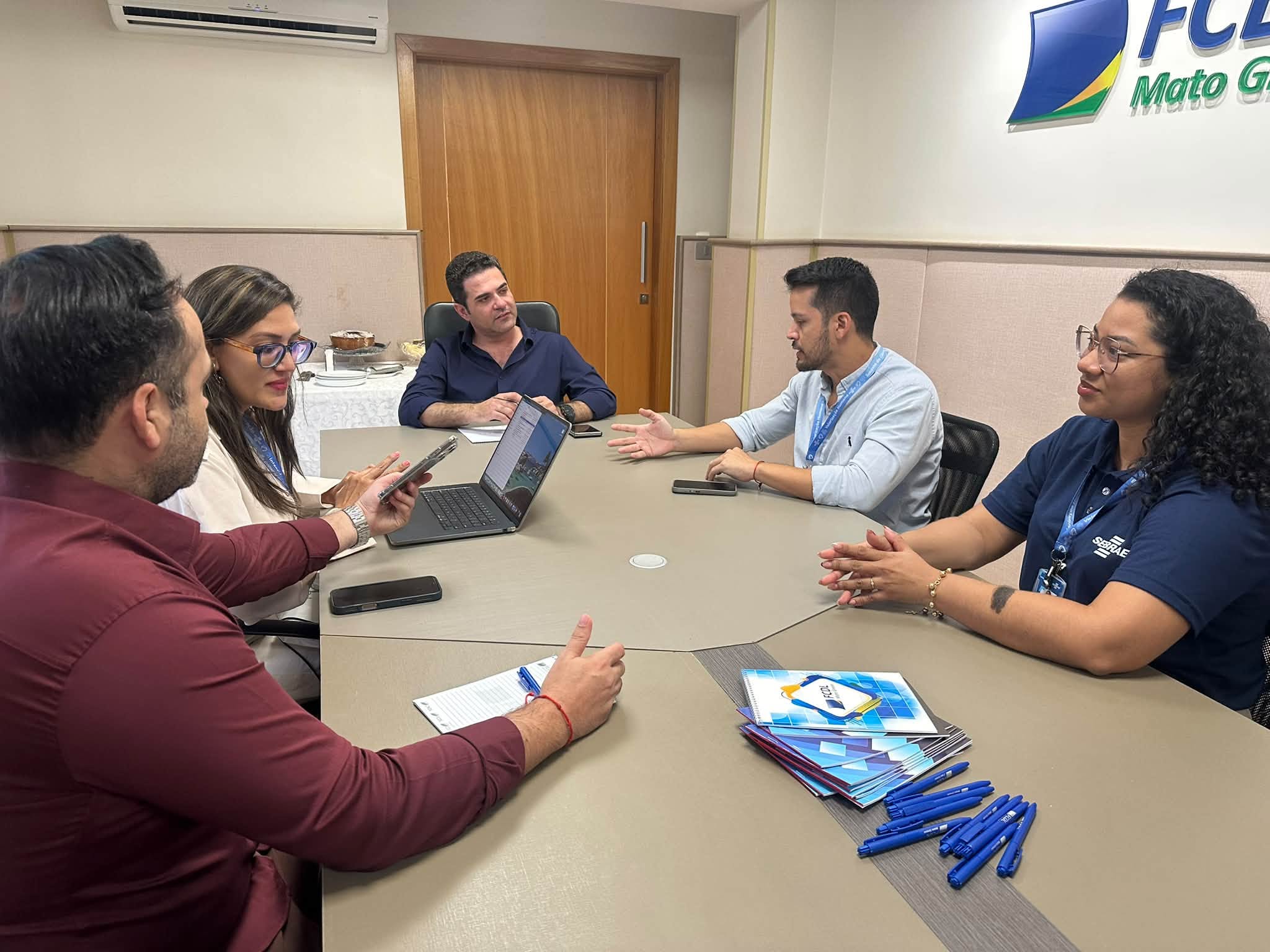FCDL-MT e Sebrae-MT discutem novos projetos e ações em parceria